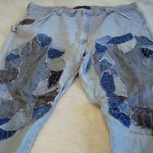 Riggs carpenter distressed, altered repaired